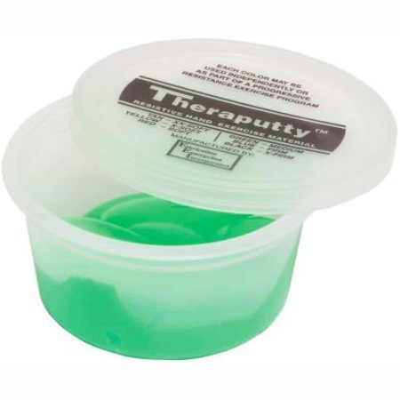 FABRICATION ENTERPRISES TheraPutty® Standard Exercise Putty, Green, Medium, 2 Ounce 10-0902